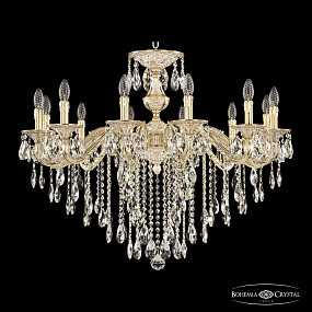 Подвесная хрустальная люстра Bohemia Ivele Crystal Florence 71202/12/300 B GW