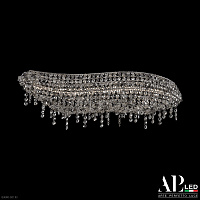 Хрустальная потолочная светодиодная люстра APL LED Rimini S507.0.60.B.4000