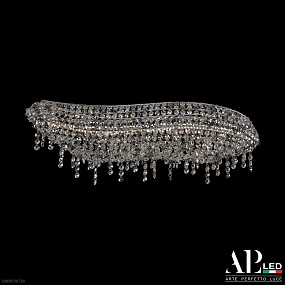 Хрустальная потолочная светодиодная люстра APL LED Rimini S507.0.60.B.3000