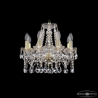 Хрустальная подвесная люстра Bohemia IVELE Crystal 1413/8/141/G
