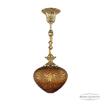 Подвесной светильник Bohemia Ivele Crystal 7003P/18 G Amber/H-1A