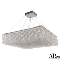 Большая хрустальная светодиодная люстра APL LED Sicilia SH03.100.A.Ni.4000