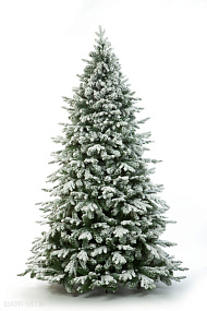 Ель CRYSTAL TREES АМАТИ в снегу 250 см. KP4025S