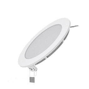 Светодиодный встраиваемый светильник Gauss ультратонкий круглый IP20 9W 2700K