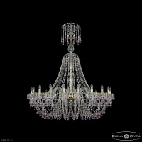 Большая хрустальная люстра Bohemia IVELE Crystal 1410/20/460/XL-145 G V7010