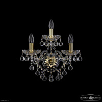 Бра с хрусталем Bohemia IVELE Crystal 1409B/2+1/160/XL G