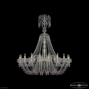 Большая хрустальная люстра Bohemia IVELE Crystal 1410/20/460/XL-145 G V7010