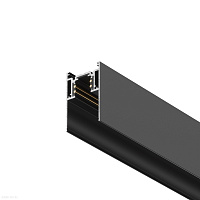 Шинопровод 1м накладной/подвесной черный Maytoni Busbar trunkings Gravity TRX010-411B