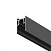 Шинопровод 1м накладной/подвесной черный Maytoni Busbar trunkings Gravity TRX010-411B