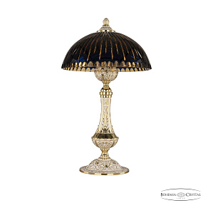 Настольная лампа Bohemia Ivele Crystal Florence 71100L/25 GW Amber-Blue/H-1K