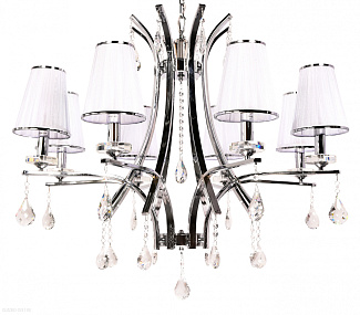 Подвесная люстра Lumina Deco GLAMOUR LDP 66247-8 WT