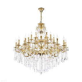 Большая хрустальная люстра Maytoni Monica DIA882-PL-30-G