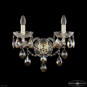 Бра с хрусталем Bohemia IVELE Crystal 1415B/2/165/XL G K721