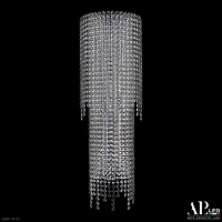 Бра хрустальное светодиодное APL LED Sicilia SH500.B4.25-75.B.Ni.4000