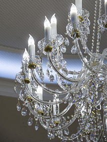 Люстра большая ARTGLASS RACHEL XXX.