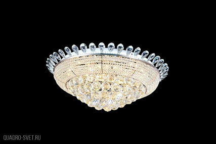 Хрустальная потолочная светодиодная люстра Lumina Deco Sienna DDC 2881-58