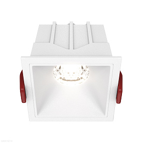 Встраиваемый светодиодный светильник Maytoni Alfa LED DL043-01-10W4K-SQ-W