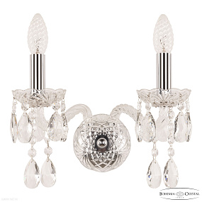 Бра хрустальное Bohemia IVELE Crystal 107B/2/141 Ni