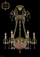 Хрустальная подвесная люстра Bohemia Art Classic 31.51.6.CK125SP.250SP.G.Sp.Amber.White.1A