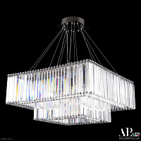 Хрустальная подвесная светодиодная люстра APL LED Sicilia SH10.71.2D.A.Ni.4000