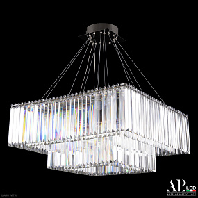 Хрустальная подвесная светодиодная люстра APL LED Sicilia SH10.71.2D.A.Ni.4000