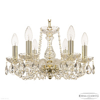 Хрустальная подвесная люстра Bohemia IVELE Crystal 119/6/141 G