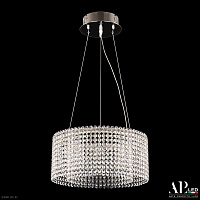 Хрустальная подвесная светодиодная люстра APL LED Sicilia SH02.40.A.Ni.4000