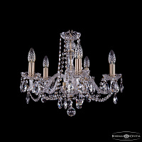 Хрустальная подвесная люстра Bohemia IVELE Crystal 1402/5/160/Pa