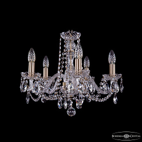 Хрустальная подвесная люстра Bohemia IVELE Crystal 1402/5/160/Pa