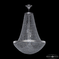 Хрустальная подвесная люстра Bohemia IVELE Crystal 19321/H2/55IV Ni