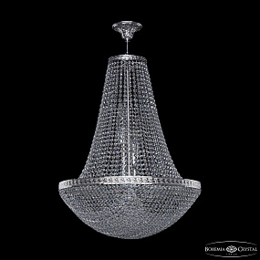 Хрустальная подвесная люстра Bohemia IVELE Crystal 19321/H2/55IV Ni
