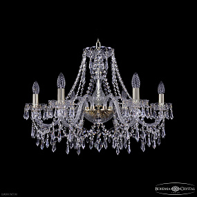 Хрустальная подвесная люстра Bohemia IVELE Crystal 1403/6/240 G