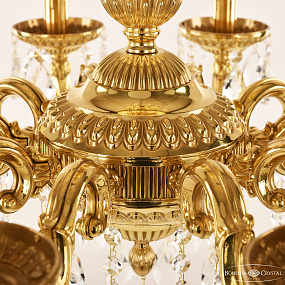 Подвесная хрустальная люстра Bohemia Ivele Crystal 75101/10/210 A G
