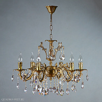 Люстра подвесная AMBIENTE Granada 2118/6 AB Tear Drop