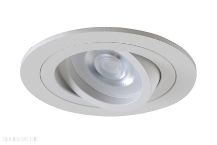 Встраиваемый светильник Crystal Lux CLT 001C1 WH