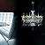 Люстра подвесная ARTGLASS ESMERALDA VI. FULL CUT WHITE