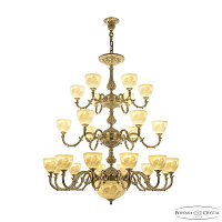 Большая люстра Bohemia Ivele Crystal Verona 72101P/12+6+6/360/3d G P1 U Angel