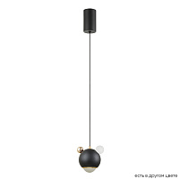 Подвесной светодиодный светильник Crystal Lux AMIGO SP LED BLACK