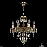 Хрустальная подвесная люстра Bohemia IVELE Crystal 70126/6/125 B GB