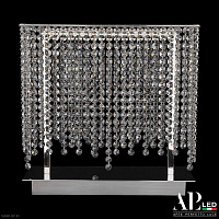 Хрустальная светодиодная настольная лампа APL LED Rimini S500.L1.40.B.3000
