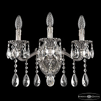 Бра с хрусталем Bohemia Ivele Crystal Verona 7202B10/3/175 A NB