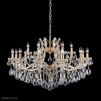 Большая люстра Crystal Lux HOLLYWOOD SP12+6 GOLD