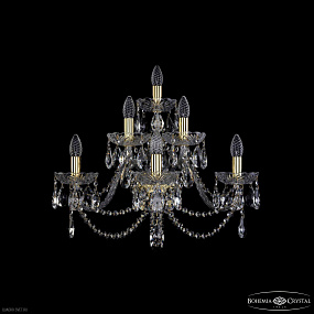Бра с хрусталем Bohemia IVELE Crystal 1406B/3+2+1/240/XL G