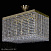 Люстра потолочная ARTGLASS LEANDRA 350x600 CE