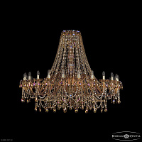 Большая хрустальная люстра Bohemia IVELE Crystal 1411/24/530 G M777