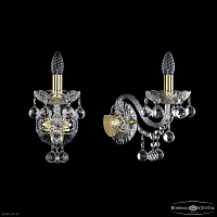 Бра с хрусталем Bohemia IVELE Crystal 1409B/1/160/XL G