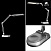 Настольная лампа Arte Lamp DESK A5810LT-1SI