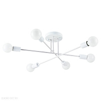 Потолочная люстра Arte Lamp ALASTOR A5435PL-6WH