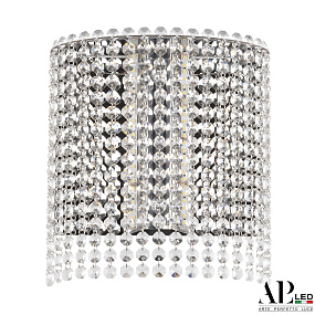 Бра хрустальное светодиодное APL LED Sicilia SH500.B5.25-27.A.Ni.4000