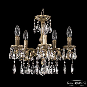 Подвесная хрустальная люстра Bohemia Ivele Crystal 75101/5/125 A FP